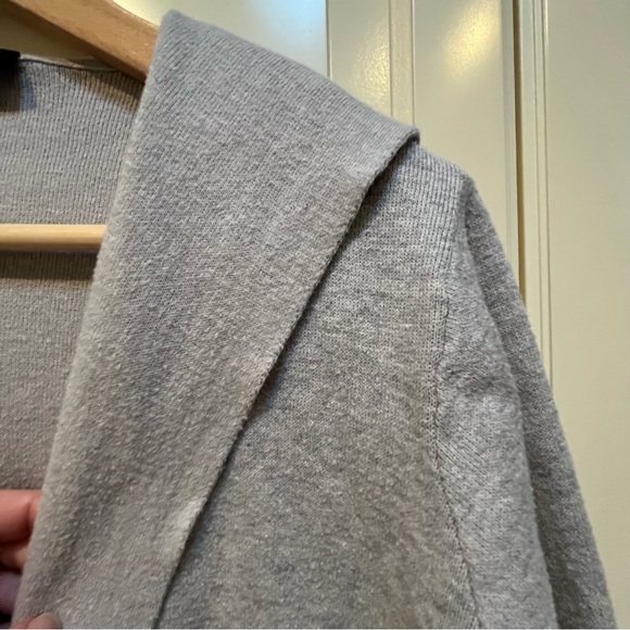 Lily Morgan sz S Long jersey-knit open cardigan - Picture 3 of 7